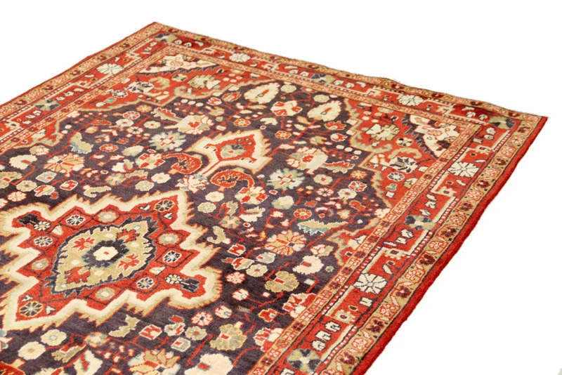 Perserteppich - Nomadic - 135 x 210 cm - dunkelblau