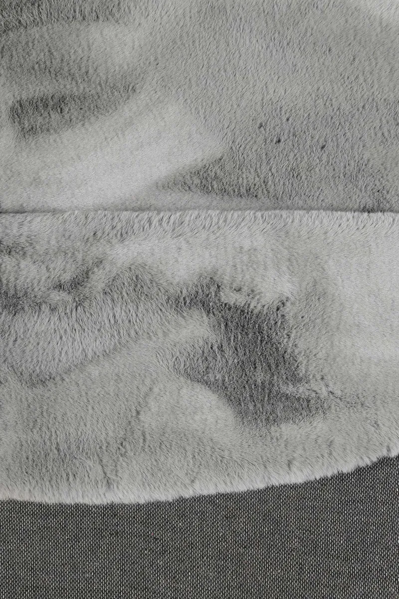 Esprit Teppich Rund Grau und sehr flauschig Hochflor "Alice"