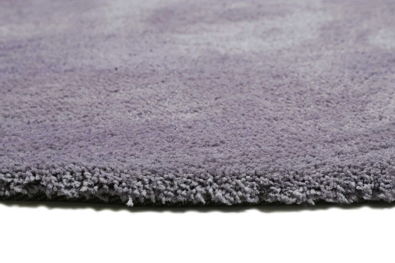 Esprit Teppich Rund Violett Hochflor "Relaxx"