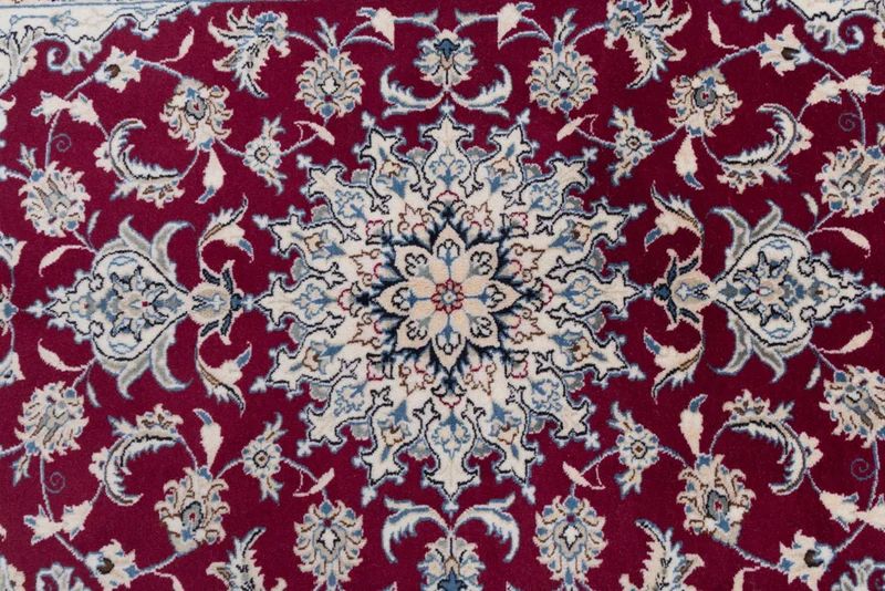 Perserteppich - Nain - 120 x 200 cm - rot