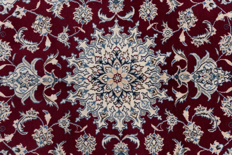 Perserteppich - Nain - 120 x 200 cm - rot