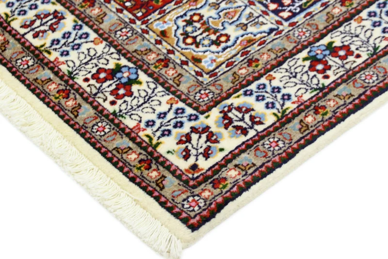 Perserteppich - Classic - 95 x 147 cm - dunkelbeige