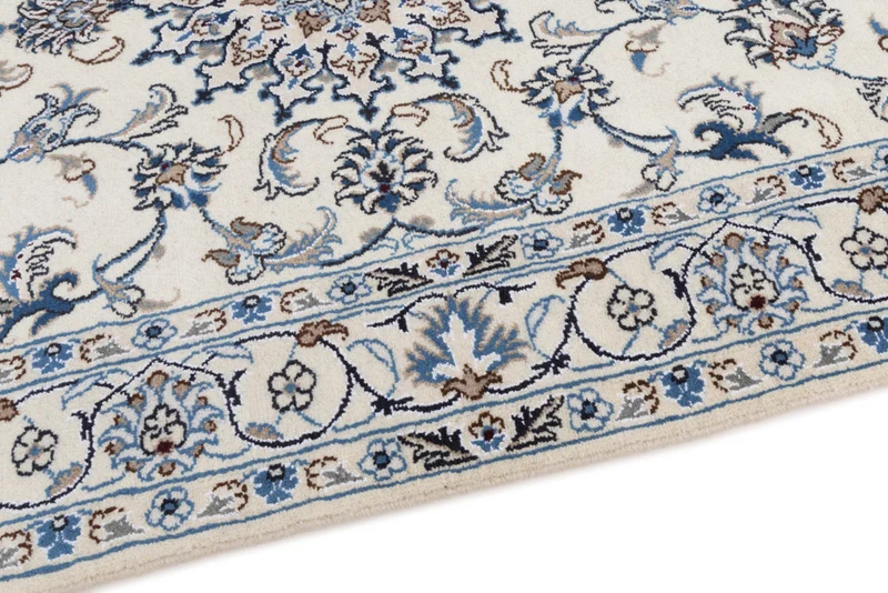 Perserteppich - Nain - 120 x 195 cm - creme