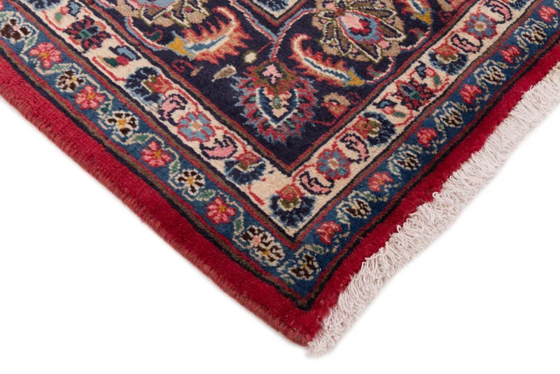 Perserteppich - Keshan - 195 x 300 cm - dunkelrot