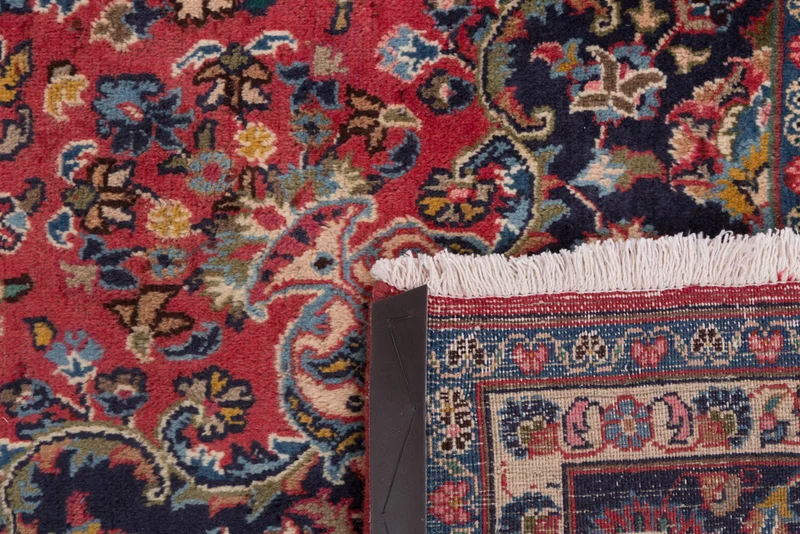 Perserteppich - Keshan - 195 x 300 cm - dunkelrot