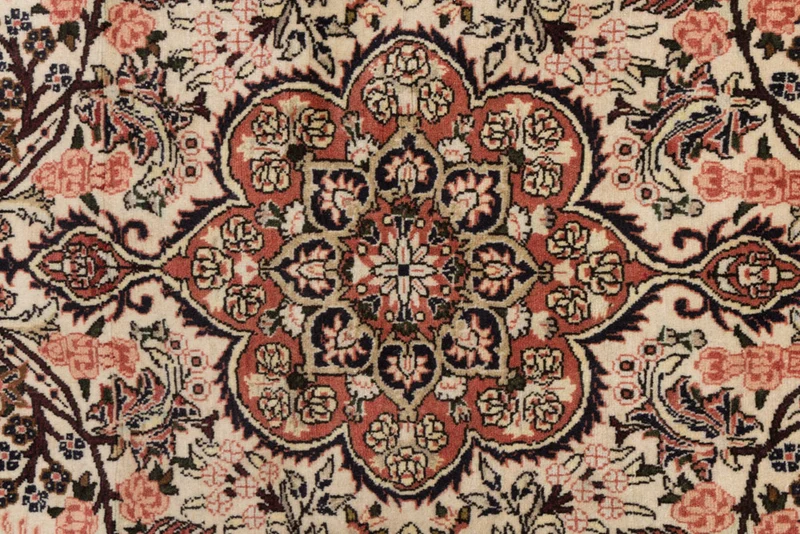 Perserteppich - Bidjar - 105 x 165 cm - hellbeige