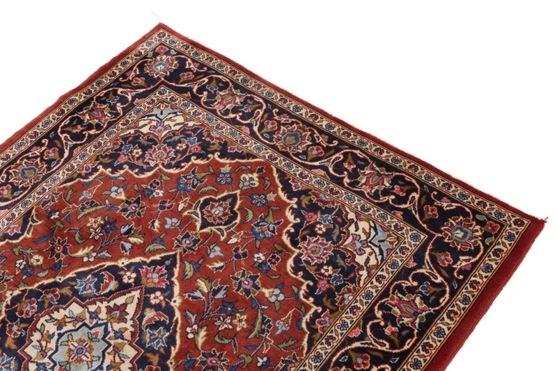 Perserteppich - Keshan - 105 x 150 cm - dunkelrot