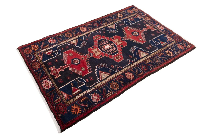 Perserteppich - Nomadic - 140 x 210 cm - mehrfarbig