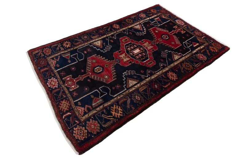 Perserteppich - Nomadic - 140 x 210 cm - mehrfarbig