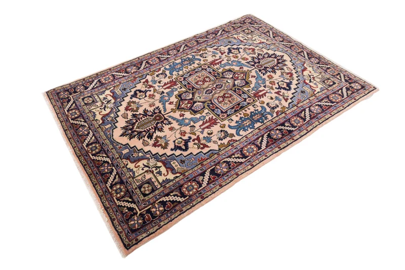 Perserteppich - Nomadic - 135 x 195 cm - hellrot