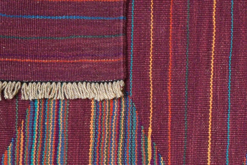 Kelim Gashgai · Handgewebt – Bunt, 147x93 cm