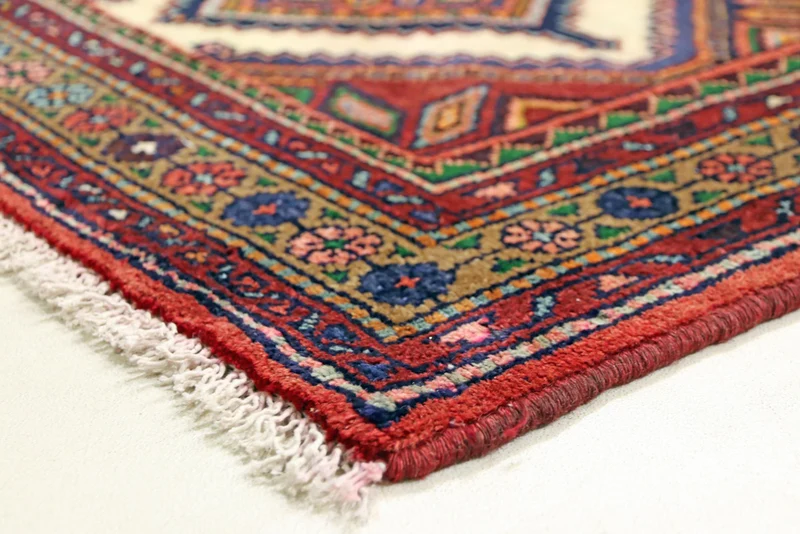 Läufer Perser - Nomadic - 87 x 348 cm - dunkelbeige