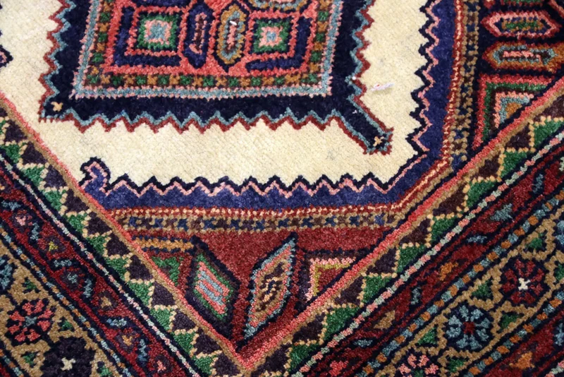 Läufer Perser - Nomadic - 87 x 350 cm - dunkelbeige