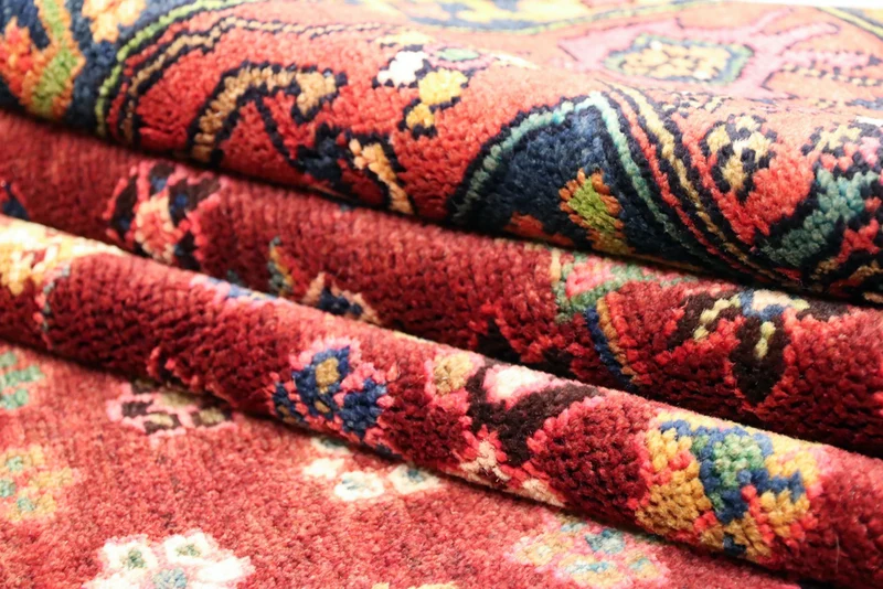 Perserteppich - Nomadic - 152 x 308 cm - rot