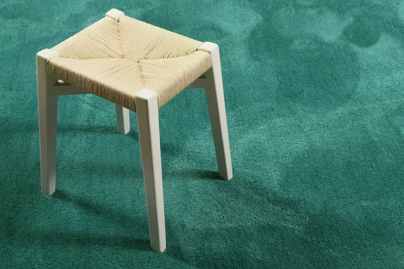 Esprit Teppich Rund Smaragdgrün Hochflor "Relaxx"