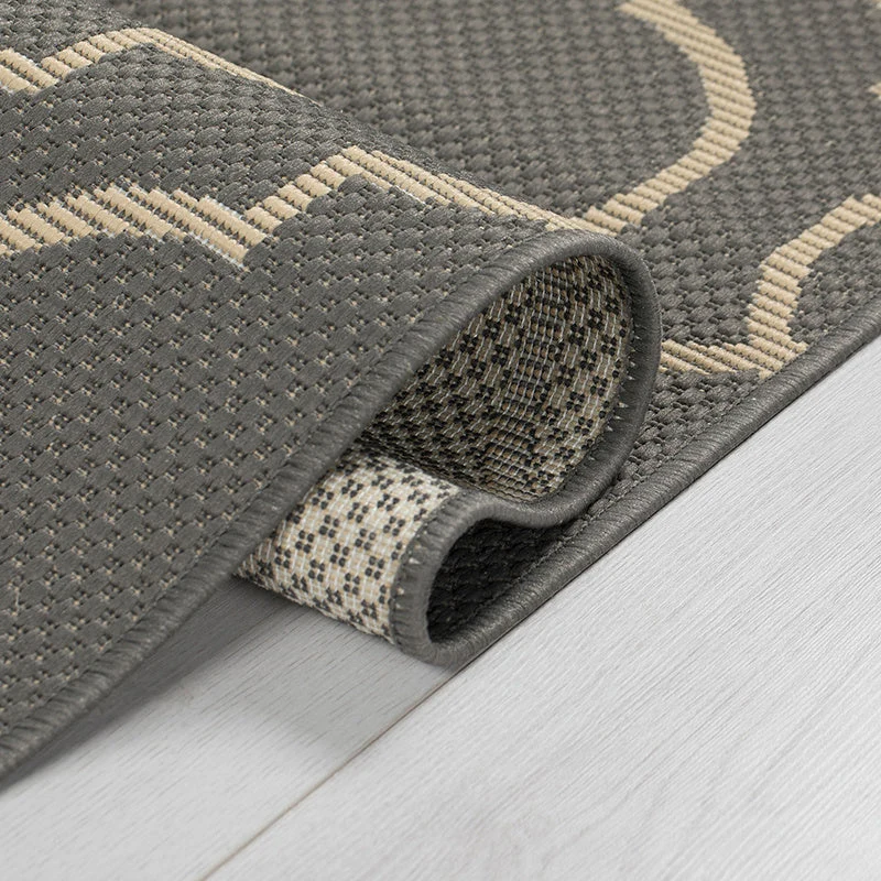 Balkon Teppich - Floreno Milan Anthrazit Beige
