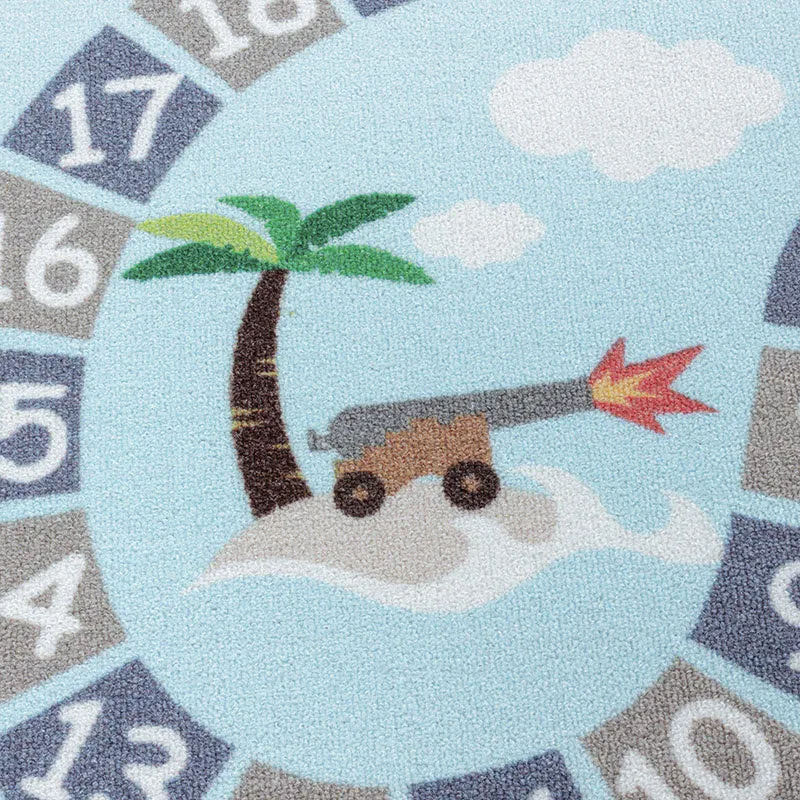 Spielmatte - Pleun Piratenfahrt Blau