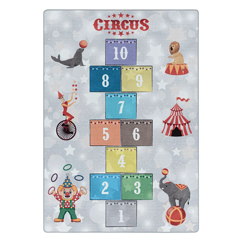 Spielmatte - Pleun Zirkus Hopscotch Grau
