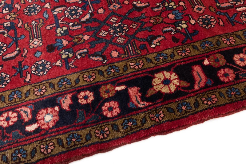 Perserteppich - Nomadic - 150 x 200 cm - dunkelrot