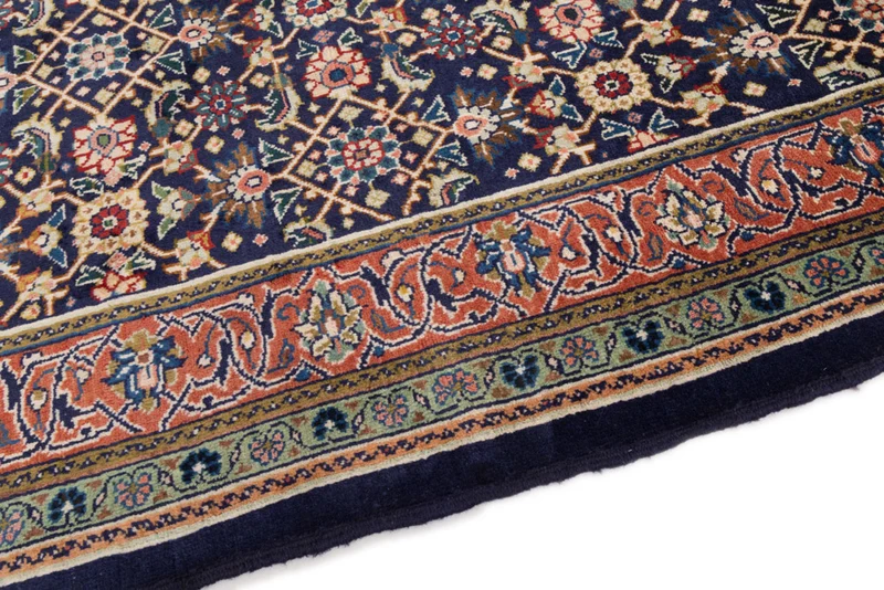 Perserteppich - Nomadic - 136 x 255 cm - dunkelblau