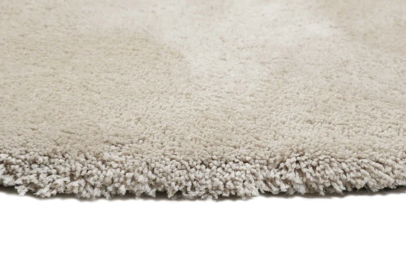 Esprit Teppich Rund Beige Hochflor "Relaxx"