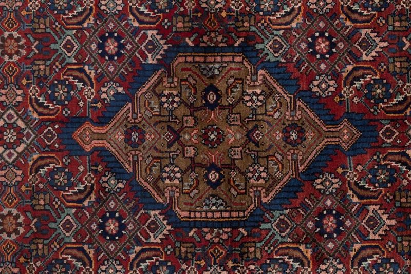 Perserteppich - Nomadic - 135 x 240 cm - rost