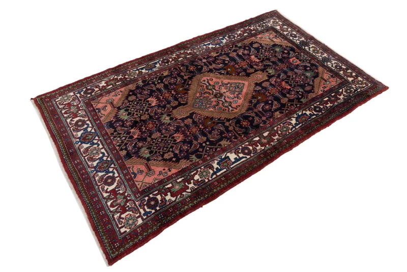 Perserteppich - Nomadic - 140 x 230 cm - dunkelblau