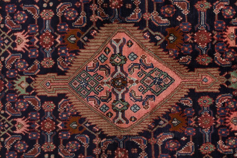 Perserteppich - Nomadic - 140 x 230 cm - dunkelblau