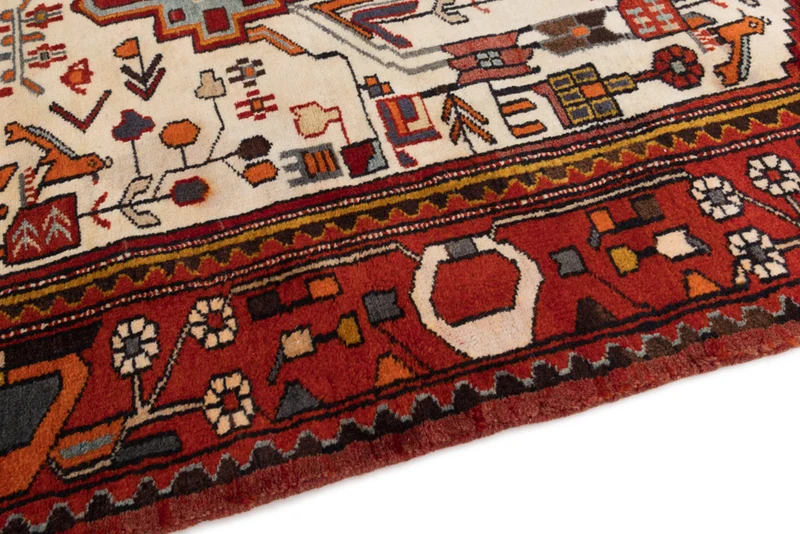 Perserteppich - Nomadic - 122 x 200 cm - beige