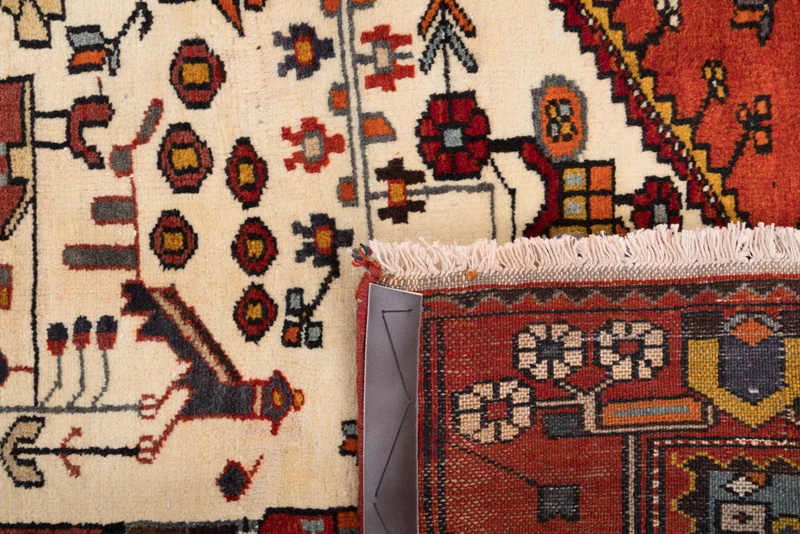 Perserteppich - Nomadic - 122 x 200 cm - beige