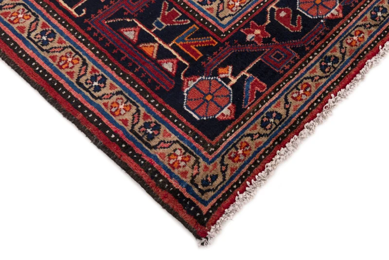 Perserteppich - Nomadic - 115 x 220 cm - dunkelrot