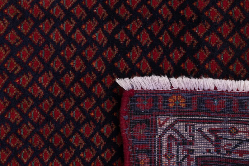 Perserteppich - Nomadic - 138 x 215 cm - dunkelrot