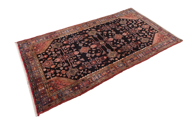 Perserteppich - Nomadic - 130 x 240 cm - dunkelblau