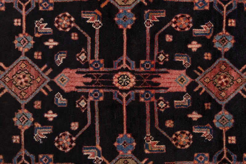 Perserteppich - Nomadic - 130 x 240 cm - dunkelblau