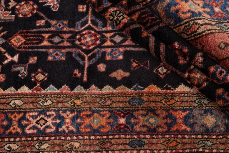Perserteppich - Nomadic - 130 x 240 cm - dunkelblau