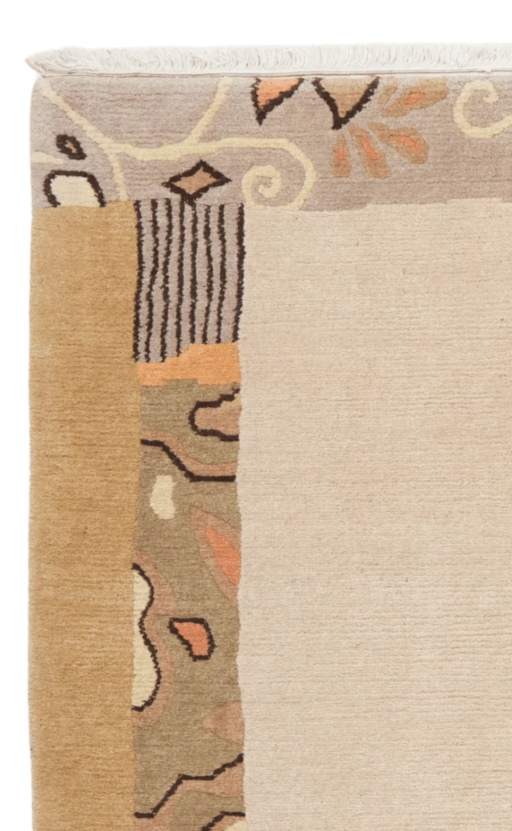 Nepal · Handgeknüpft – Beige, 195x152 cm