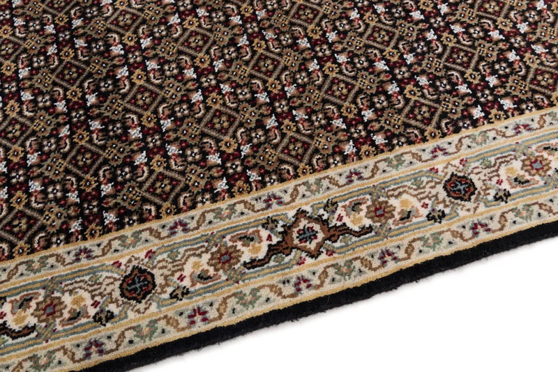 Orientteppich - Täbriz - 93 x 159 cm - dunkelbeige