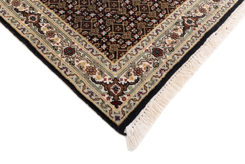 Orientteppich - Täbriz - 93 x 159 cm - dunkelbeige