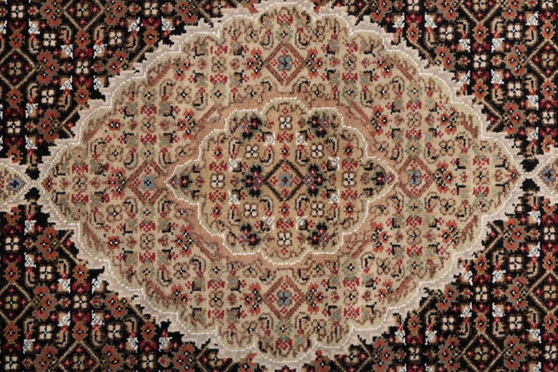 Orientteppich - Täbriz - 95 x 155 cm - dunkelbeige