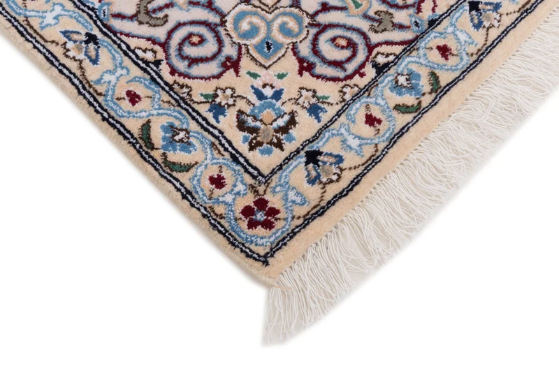 Perserteppich - Nain - 88 x 136 cm - grün