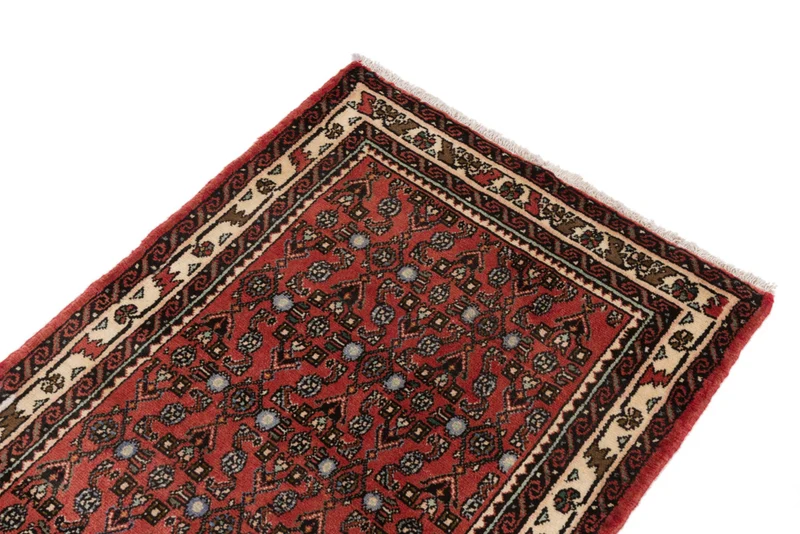 Läufer Perser - Nomadic - 80 x 280 cm - dunkelrot