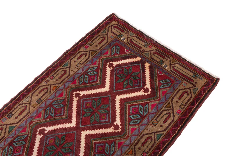 Läufer Perser - Nomadic - 87 x 260 cm - rost