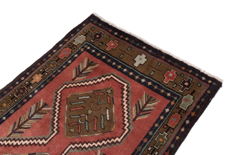 Läufer Perser - Nomadic - 95 x 280 cm - rost