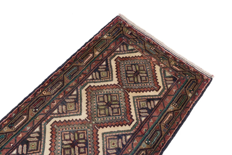 Läufer Perser - Nomadic - 87 x 308 cm - dunkelbeige