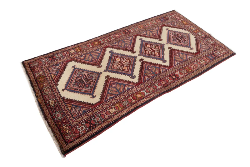 Läufer Perser - Nomadic - 120 x 230 cm - rost