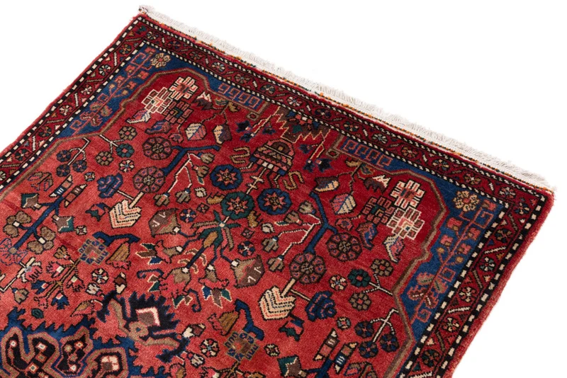 Perserteppich - Nomadic - 115 x 180 cm - rot