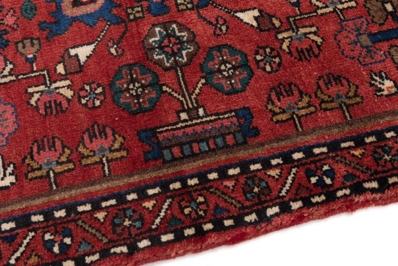 Perserteppich - Nomadic - 115 x 180 cm - rot