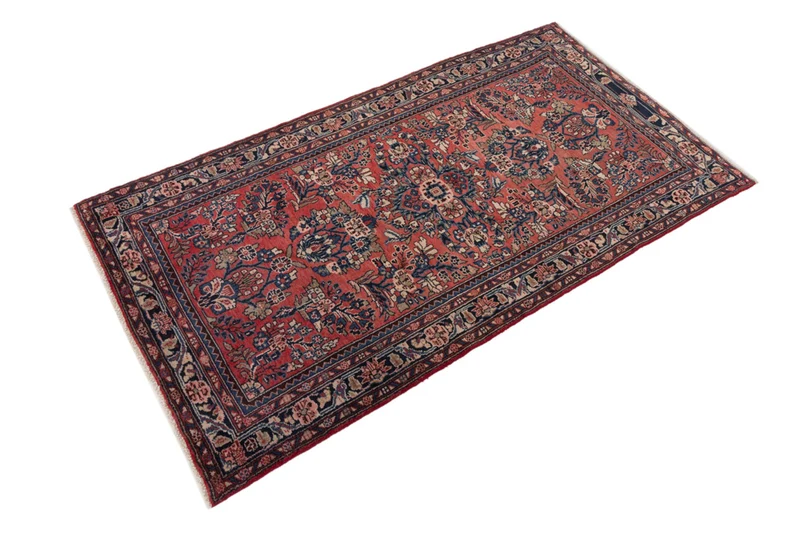 Läufer Perser - Classic - 112 x 210 cm - dunkelrot