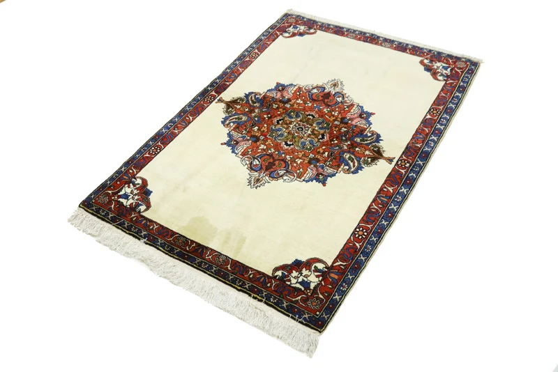 Perserteppich - Täbriz - 103 x 150 cm - creme