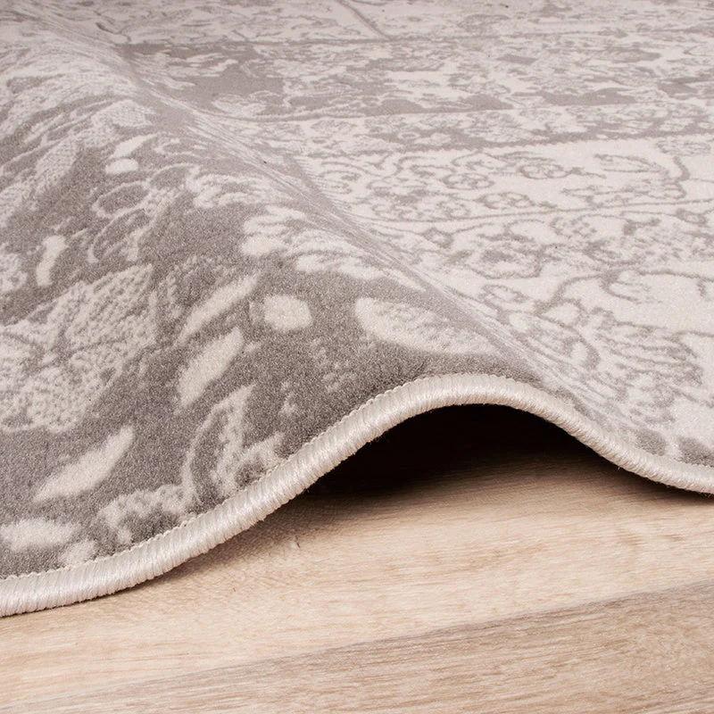 Teppich Patchwork - Miracle Grau Braun